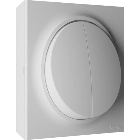 Double Va-et-vient Blanc Neo Evo - FONTINI 1 Double Va-et-vient Blanc Neo Evo - FONTINI