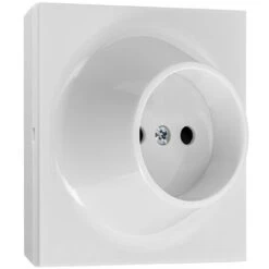 Prise 2 Pôles Blanche Neo Evo - FONTINI