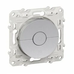 Schneider® Odace Interrupteur VMC Alu Avec Position Arrêt à Vis SCHNEIDER S530243