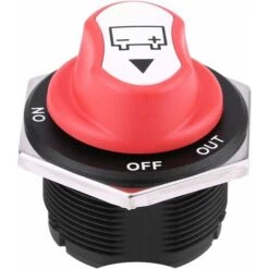 Commutateur D'Isolateur De Batterie De Voiture Marche/arrêt, Max 32 V 200 A CONT 300 A INT Coupure De Courant Interrupteur De Déconnexion De Batterie Pour Voitures, Bateaux,Véhicules