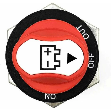 Commutateur D'Isolateur De Batterie De Voiture Marche/arrêt, Max 32 V 200 A CONT 300 A INT Coupure De Courant Interrupteur De Déconnexion De Batterie Pour Voitures, Bateaux,Véhicules 2 Commutateur D'Isolateur De Batterie De Voiture Marche/arrêt, Max 32 V 200 A CONT 300 A INT Coupure De Courant Interrupteur De Déconnexion De Batterie Pour Voitures, Bateaux,Véhicules – Image 2