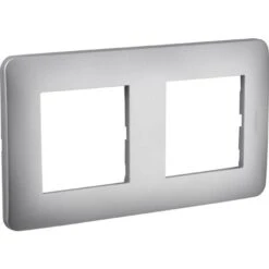 CASUAL PLAQUE 2 POSTES HORIZONTALE OU VERTICALE ALU