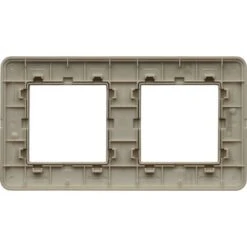 CASUAL PLAQUE 2 POSTES HORIZONTALE OU VERTICALE SABLE -Legrand || Schneider® Soldes Boutique 3972219 3