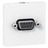 Legrand 78765 -Prise SUB D Prog Mosaic - Pour Liaison Série Type RS 232 à Visser