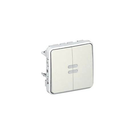 DOUBLE VA ET VIENT LUMINEUX BLANC COMPOSABLE PLEXO LEGRAND 069626 1 DOUBLE VA ET VIENT LUMINEUX BLANC COMPOSABLE PLEXO LEGRAND 069626