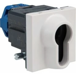 Interrupteur à Clé, Demi-cylindre Européen 2 Positions Mosaic