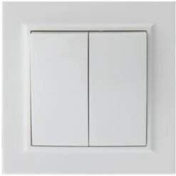 Interrupteur Encastré Double Noir Cadre Inclus IP20 Série WLine IluminaShop -Legrand || Schneider® Soldes Boutique 42710042 3