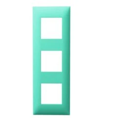 Plaque 3 Postes - Turquoise Arnould Espace Evolution 64423