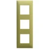 Plaque 3 Postes - Vert Arnould Espace Evolution 64453