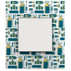 Plaque 1 Poste Collection Tizieu - Guerilla Arnould Espace Evolution 64554