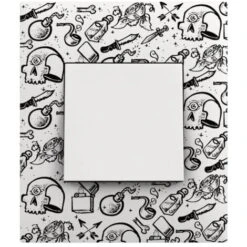 Plaque 1 Poste Collection Tizieu - Flash Arnould Espace Evolution 64556