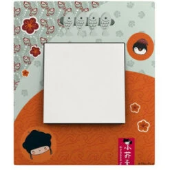 Plaque 1 Poste Collection Kokeshi - Michiko Arnould Espace Evolution 64852