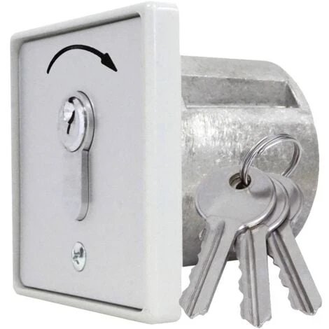 Kaiser Nienhaus 322700 Interrupteur à Clé Pour Motorisation De Portail Encastré 2 Kaiser Nienhaus 322700 Interrupteur à Clé Pour Motorisation De Portail Encastré – Image 2