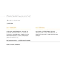 Legrand DOOXIE PLAQUE 1 POSTE BLANC - 600801 -Legrand || Schneider® Soldes Boutique 45624164 5