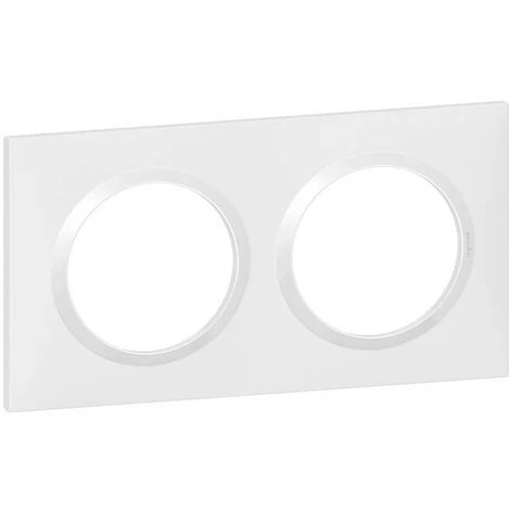 Legrand DOOXIE PLAQUE 2 POSTES BLANC - 600802 2 Legrand DOOXIE PLAQUE 2 POSTES BLANC - 600802 – Image 2