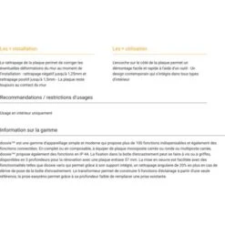 Legrand DOOXIE PLAQUE 2 POSTES BLANC - 600802 9 Legrand DOOXIE PLAQUE 2 POSTES BLANC - 600802 -Legrand || Schneider® Soldes Boutique 45624168 5