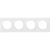 Legrand DOOXIE PLAQUE 4 POSTES BLANC 600804
