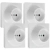 Lot De 4 Prises Sans Terre NEO EVO - FONTINI