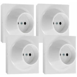 Lot De 4 Prises Sans Terre NEO EVO - FONTINI