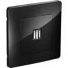 CALY PRISE USB DOUBLE NOIR