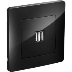 CALY PRISE USB DOUBLE NOIR