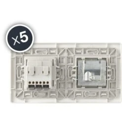 CALY MECANISME DUO PRISE TV/FM/SAT + PRISE 2P+T BLANC BOITE DE 5 7 CALY MECANISME DUO PRISE TV/FM/SAT + PRISE 2P+T BLANC BOITE DE 5 -Legrand || Schneider® Soldes Boutique 49280349 3