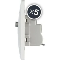 CALY MECANISME DUO PRISE TV/FM/SAT + PRISE 2P+T BLANC BOITE DE 5 8 CALY MECANISME DUO PRISE TV/FM/SAT + PRISE 2P+T BLANC BOITE DE 5 -Legrand || Schneider® Soldes Boutique 49280349 4