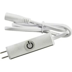 Heitronic 500553 MICANO Interrupteur Tactile Blanc A359012