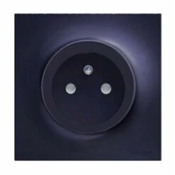 Odace Lot De 5 PC2P+T Avec Plaque Anthracite, Schneider Electric, Ref. SHN0412858