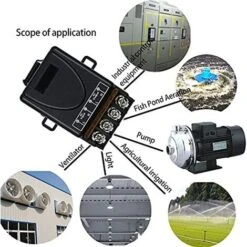 Commutateur à Distance Sans Fil AC 110 V/120 V/240 V/40 A, Commutateur RF Sans Fil Pour Appareils Ménagers, Pompe, Lampes De Plafond Et équipements électriques Avec Interrupteur à Distance De 100m Fon 7 Commutateur à Distance Sans Fil AC 110 V/120 V/240 V/40 A, Commutateur RF Sans Fil Pour Appareils Ménagers, Pompe, Lampes De Plafond Et équipements électriques Avec Interrupteur à Distance De 100m Fon -Legrand || Schneider® Soldes Boutique 50922760 3