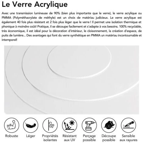Plexigglas Couleur Rond 3 Mm. Feuille Verre Acrylique. Plexigglas Rouge, Plexigglas Bleu, Plexigglas Gris. Verre Synthétique. Plexigglas Extrudé - Gris - Diamètre 50 Mm 3 Plexigglas Couleur Rond 3 Mm. Feuille Verre Acrylique. Plexigglas Rouge, Plexigglas Bleu, Plexigglas Gris. Verre Synthétique. Plexigglas Extrudé - Gris - Diamètre 50 Mm – Image 3