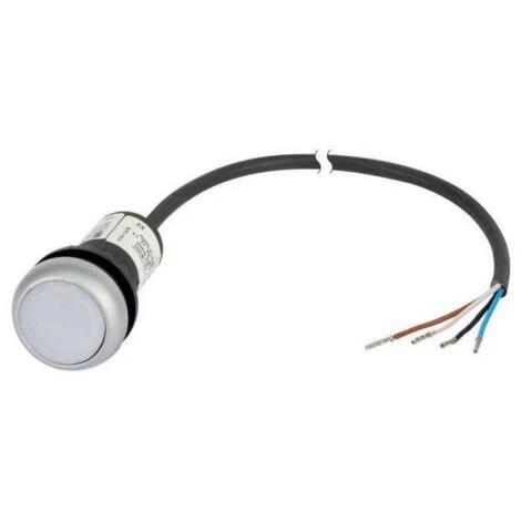 Bouton Poussoir à Pression Plat Eaton C22-DL-W-K10-24-P62 185588 Blanc 1 Pc(s) 1 Bouton Poussoir à Pression Plat Eaton C22-DL-W-K10-24-P62 185588 Blanc 1 Pc(s)