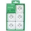 Alréa Blanc Polaire Lot De 5 PC2P+T, Schneider Electric, Ref. SHN0412402