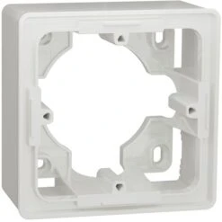 Unica Blanc Cadre Saillie, Schneider Electric Ref. NU800218F
