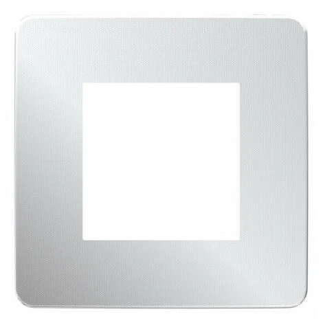 Unica Studio Métal Plaque 1P Aluminium Liseré Anthracite, Schneider Electric Ref. NU280256F 1 Unica Studio Métal Plaque 1P Aluminium Liseré Anthracite, Schneider Electric Ref. NU280256F