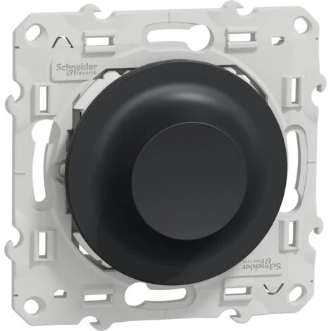 Wiser Odace Variateur Rotatif LED 2 Fils Zigbee Anthracite, Schneider Electric Ref. S540513W 1 Wiser Odace Variateur Rotatif LED 2 Fils Zigbee Anthracite, Schneider Electric Ref. S540513W