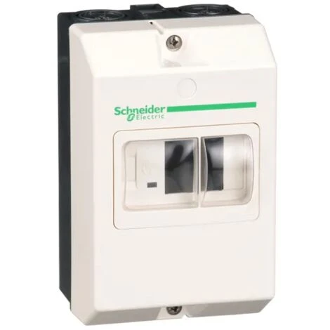 Schneider® TeSys GV - Coffret Vide - Pour GV2ME - Plastique - IP55 1 Schneider® TeSys GV - Coffret Vide - Pour GV2ME - Plastique - IP55