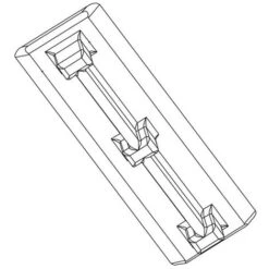 Schneider® Preventa XCS - Prise Découpée Pr Encoche Tête Commande - Pr Inter. Carter Métal (XCSZ27)