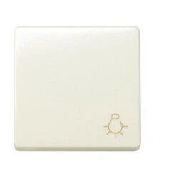 Bouton Lumineux Large Simon 27 Ivoire - SIMON