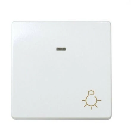 Bouton Poussoir Large Lumière/lumineux Simon 27 Blanc Neige - SIMON 1 Bouton Poussoir Large Lumière/lumineux Simon 27 Blanc Neige - SIMON