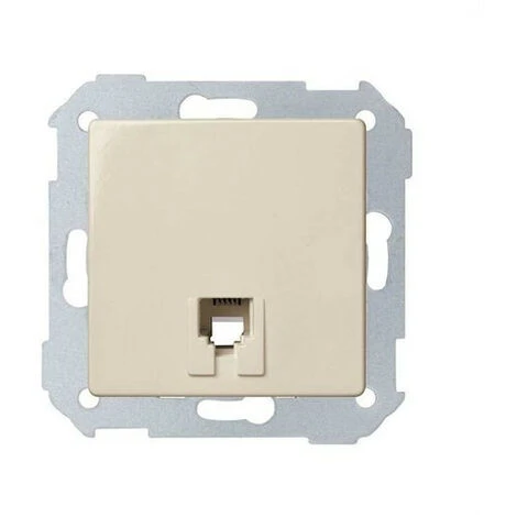 Mécanisme Simon 75 Prise Téléphone Avec 4 Connexions Ivoire - SIMON 1 Mécanisme Simon 75 Prise Téléphone Avec 4 Connexions Ivoire - SIMON
