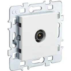 CASUAL MECANISME PRISE TV BLANC