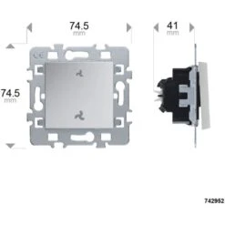 CASUAL MECANISME COMMANDE VMC ALU 7 CASUAL MECANISME COMMANDE VMC ALU -Legrand || Schneider® Soldes Boutique 5509803 3