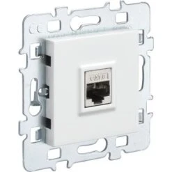 CASUAL MECANISME PRISE RJ45 BLANC