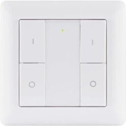 Commutateur Sans Fil Paulmann SH ZB Wandtaster Doppelwippe On/Off/Dimm 50134 N/A N/A