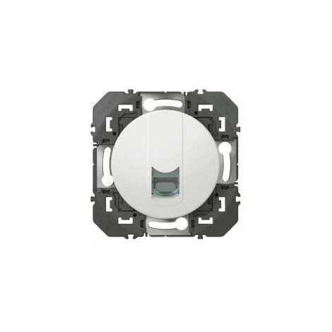 Legrand Prise RJ45 Blindée Dooxie - Blanc - 600375 1 Legrand Prise RJ45 Blindée Dooxie - Blanc - 600375