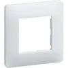 Lot De 50 Plaques 1 Poste Blanc Hager Essensya