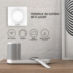 Variateur De Lumière Wi-Fi Tactile - Blanc - SILUMEN -Legrand || Schneider® Soldes Boutique 56328174 5