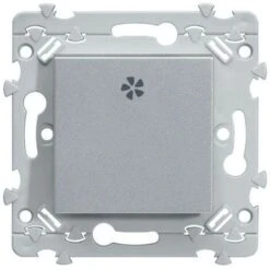 Hager WE049T Poussoir VMC Essensya Titane