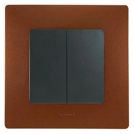 Legrand 096708 Plaque Niloé Cacao Plaque 1 Poste 1 Legrand 096708 Plaque Niloé Cacao Plaque 1 Poste